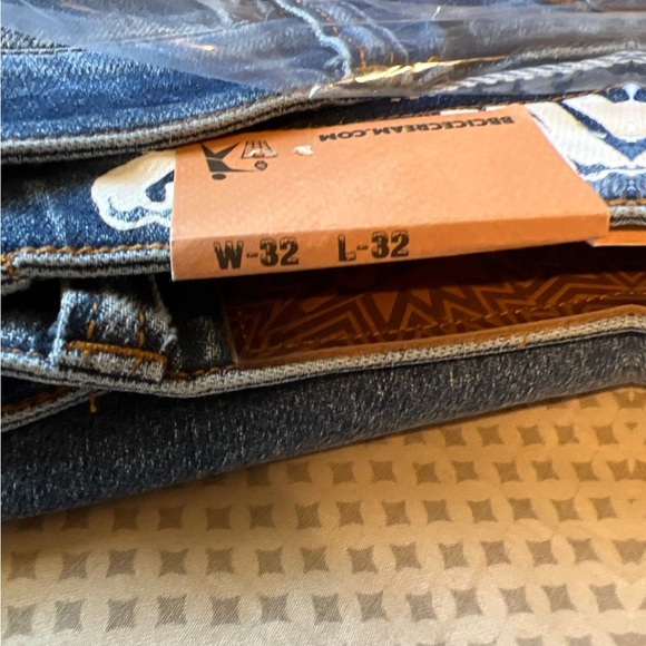 Icecream Neon Lime Striped Running Dog Denim Jean - Picture 10 of 12